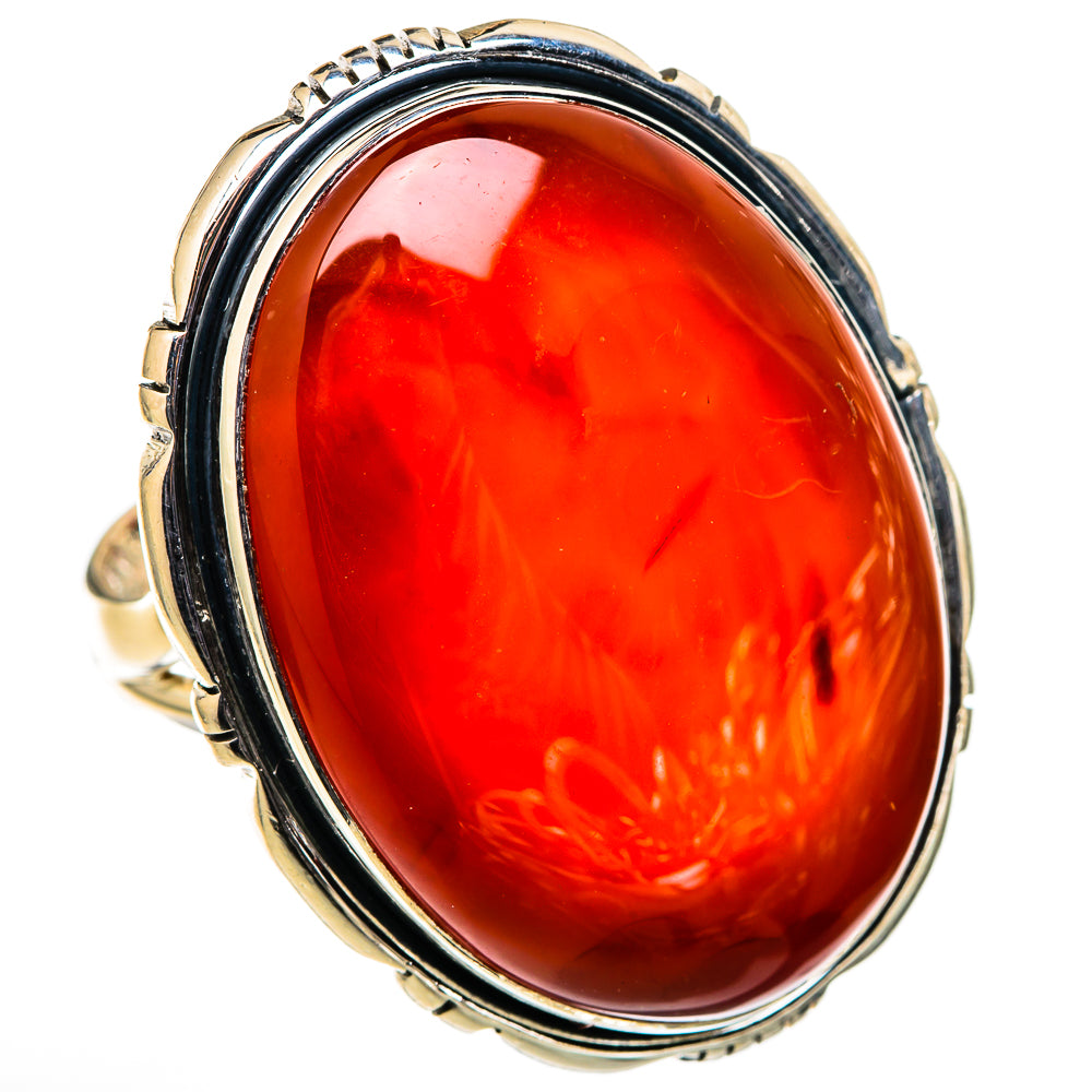 Red Onyx Rings handcrafted by Ana Silver Co - RING105544 - Photo 2