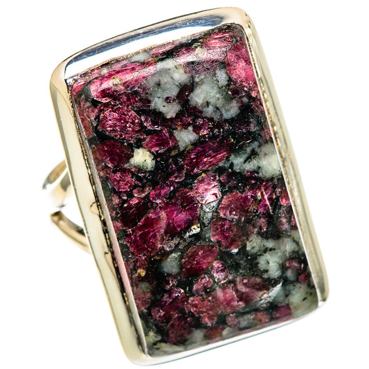 Russian Eudialyte Rings handcrafted by Ana Silver Co - RING105548 - Photo 2