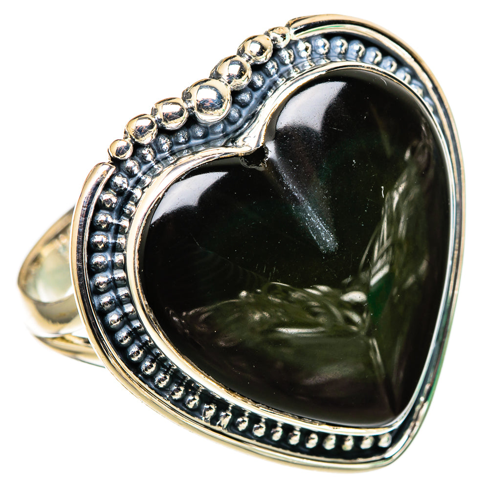 Black Onyx Rings handcrafted by Ana Silver Co - RING105555 - Photo 2