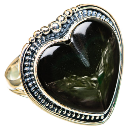 Black Onyx Rings handcrafted by Ana Silver Co - RING105555 - Photo 2