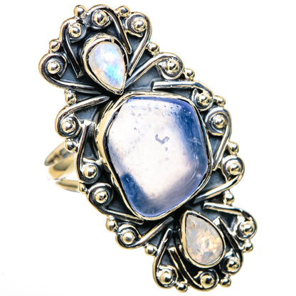 Aqua Chalcedony Rings handcrafted by Ana Silver Co - RING105568 - Photo 2