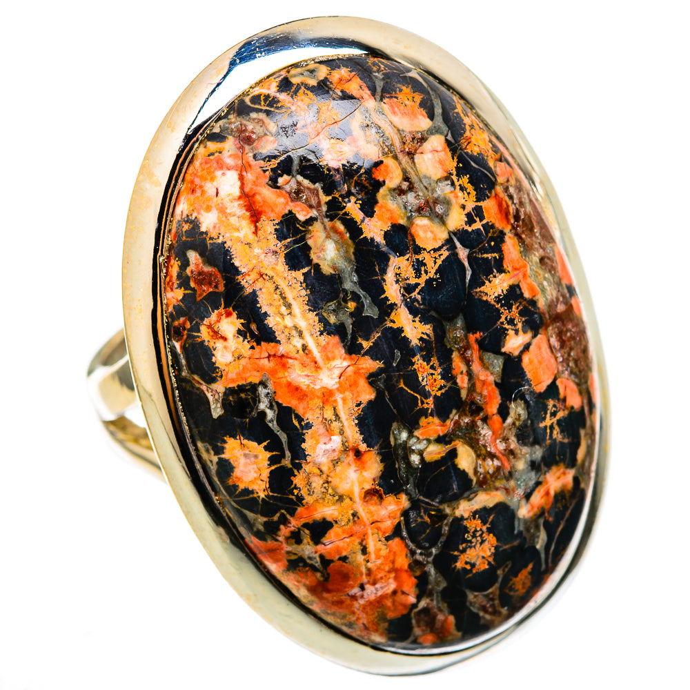 Poppy Jasper Rings handcrafted by Ana Silver Co - RING105583 - Photo 2