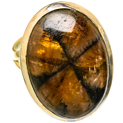 Chiastolite Rings handcrafted by Ana Silver Co - RING105586 - Photo 2