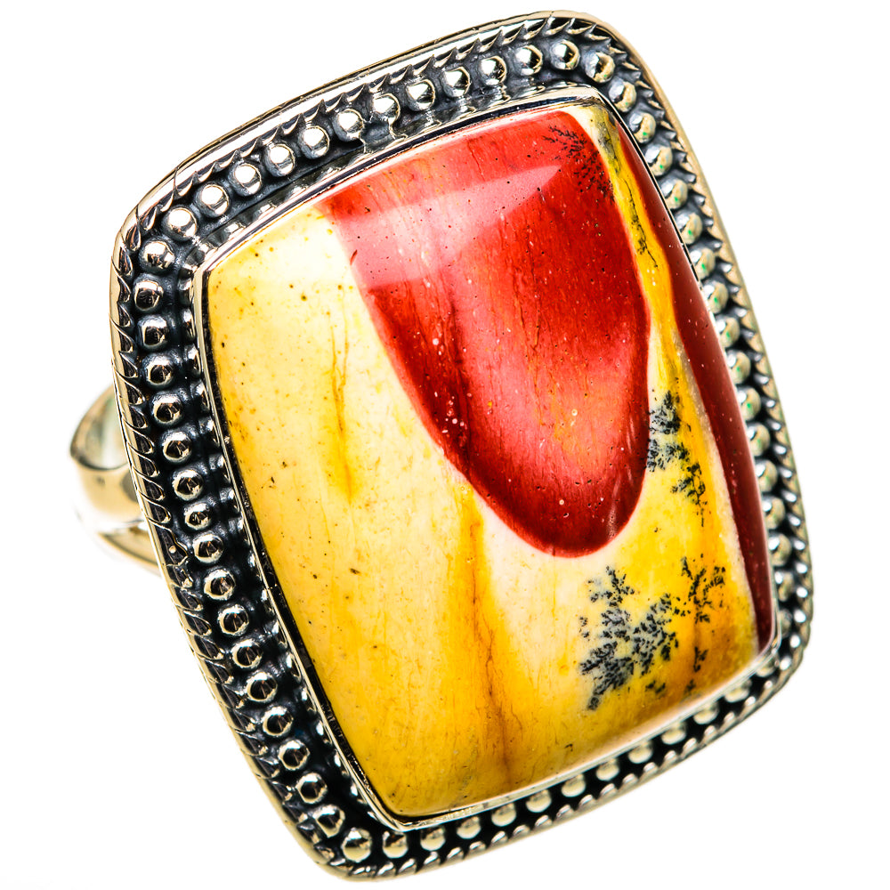 Mookaite Rings handcrafted by Ana Silver Co - RING105587 - Photo 2