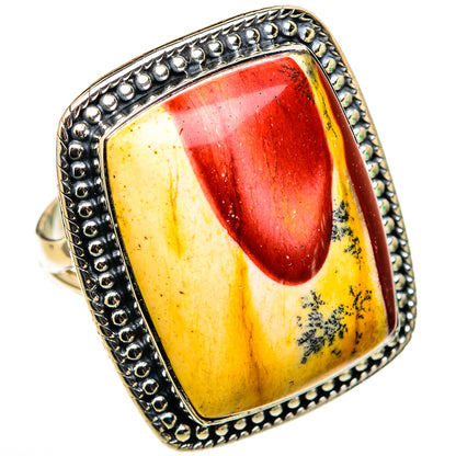 Mookaite Rings handcrafted by Ana Silver Co - RING105587 - Photo 2