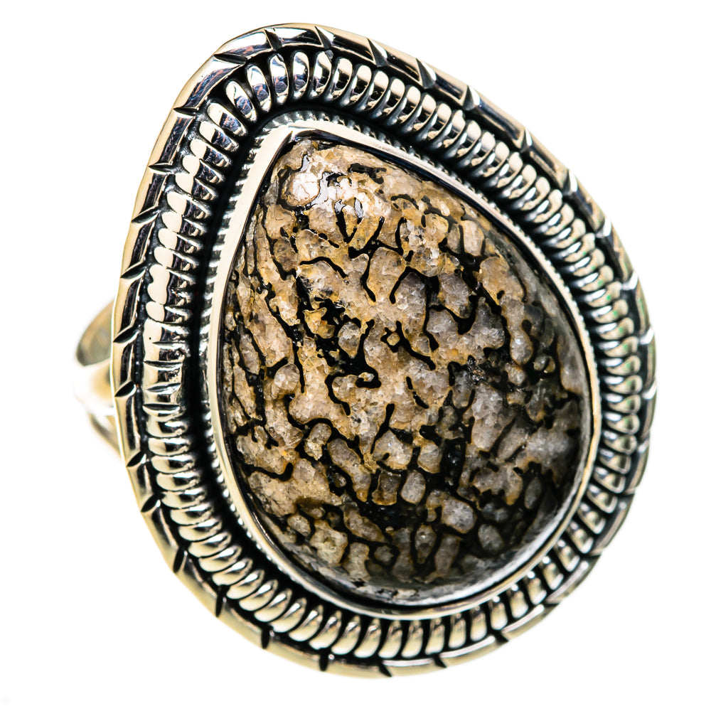Dinosaur Bone Rings handcrafted by Ana Silver Co - RING105589 - Photo 2