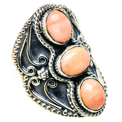 Scolecite Rings handcrafted by Ana Silver Co - RING105592 - Photo 2