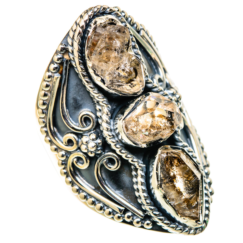 Herkimer Diamond Rings handcrafted by Ana Silver Co - RING105603 - Photo 2