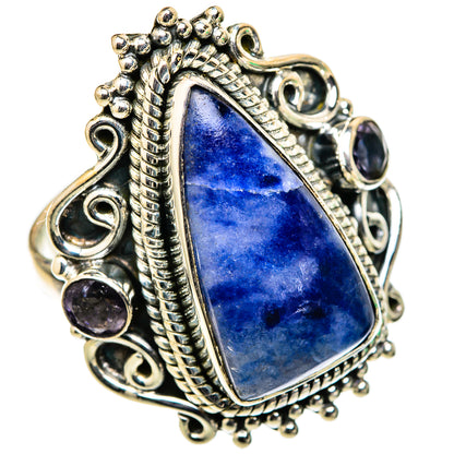 Sodalite Rings handcrafted by Ana Silver Co - RING105614 - Photo 2