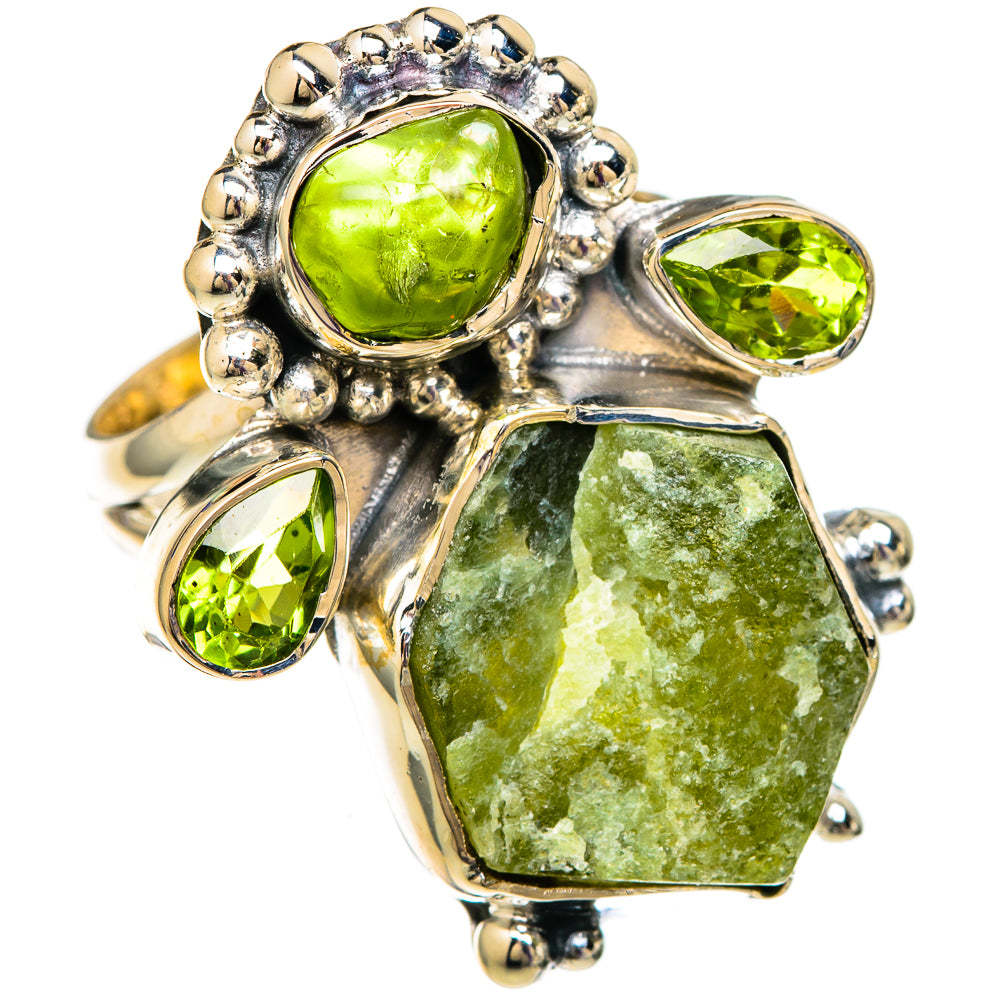 Peridot Rings handcrafted by Ana Silver Co - RING105623 - Photo 2