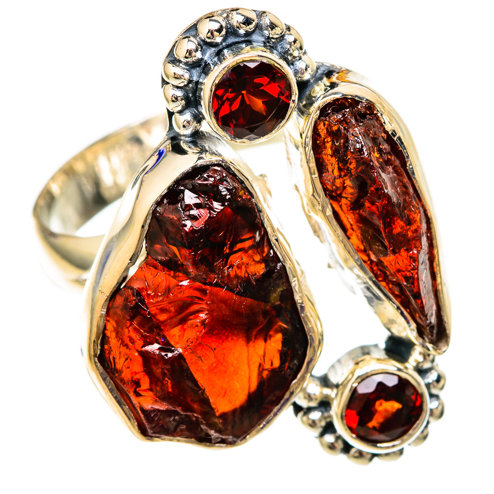 Garnet Rings handcrafted by Ana Silver Co - RING105636 - Photo 2