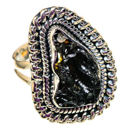 Tektite Rings handcrafted by Ana Silver Co - RING105643 - Photo 2