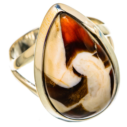 Peanut Wood Jasper Rings handcrafted by Ana Silver Co - RING105668 - Photo 2