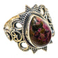 Russian Eudialyte Rings handcrafted by Ana Silver Co - RING105671 - Photo 2