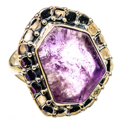 Star Amethyst Rings handcrafted by Ana Silver Co - RING105673 - Photo 2