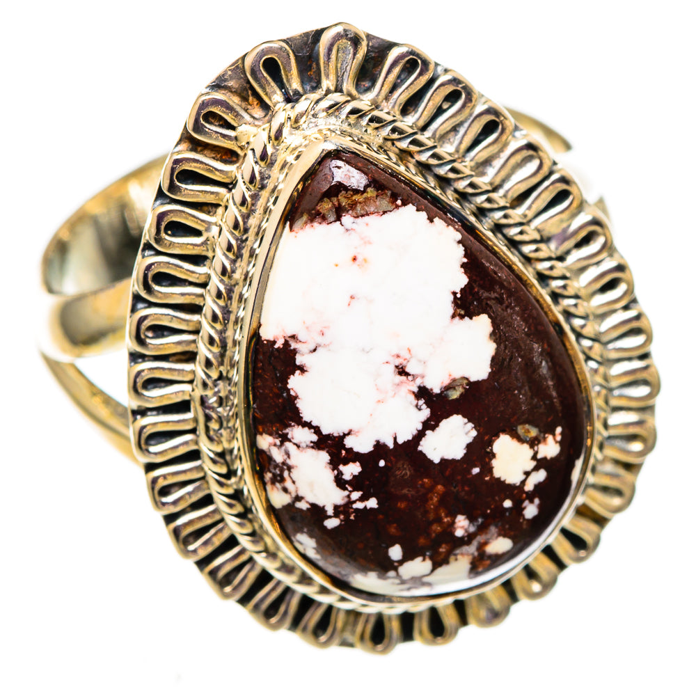 Wild Horse Jasper Rings handcrafted by Ana Silver Co - RING105699 - Photo 2