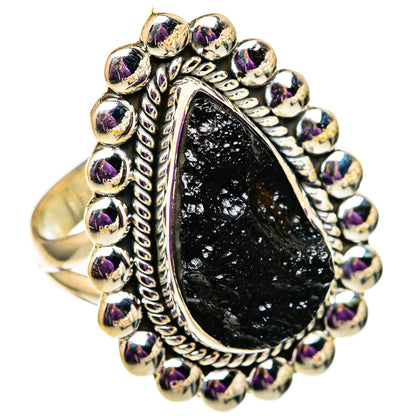Tektite Rings handcrafted by Ana Silver Co - RING105740 - Photo 2