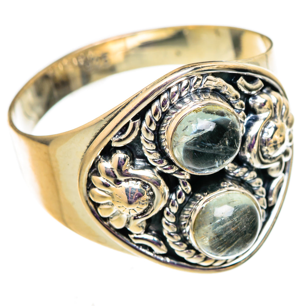 Aquamarine Rings handcrafted by Ana Silver Co - RING105745 - Photo 2