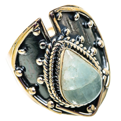 Aquamarine Rings handcrafted by Ana Silver Co - RING105748 - Photo 2