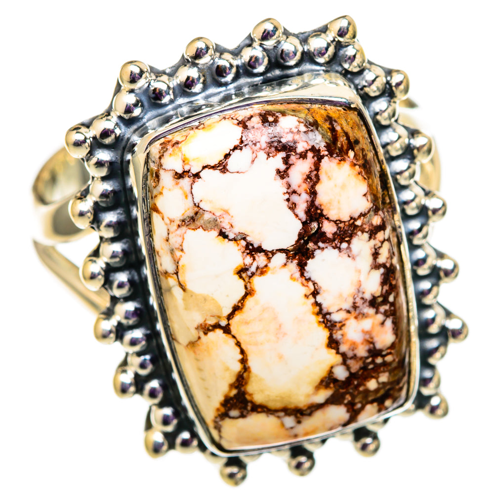 Wild Horse Jasper Rings handcrafted by Ana Silver Co - RING105756 - Photo 2