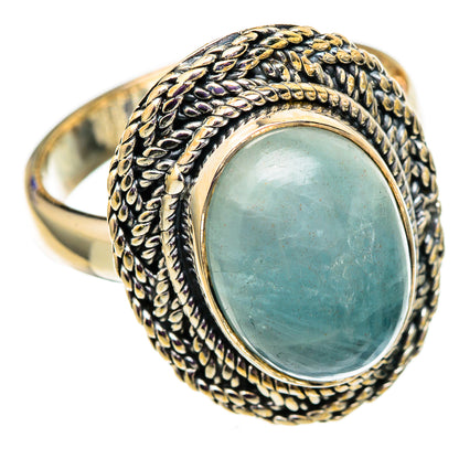 Aquamarine Rings handcrafted by Ana Silver Co - RING105778 - Photo 2