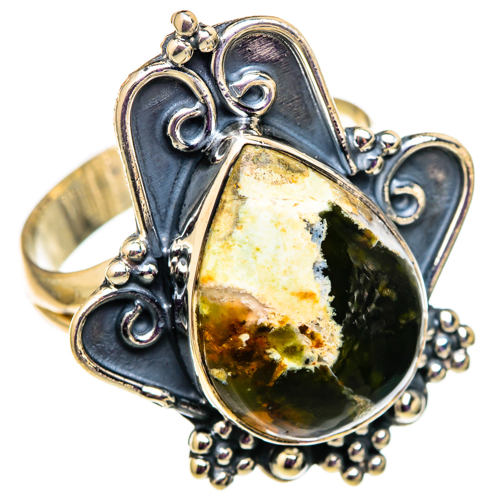 Ocean Jasper Rings handcrafted by Ana Silver Co - RING105780 - Photo 2