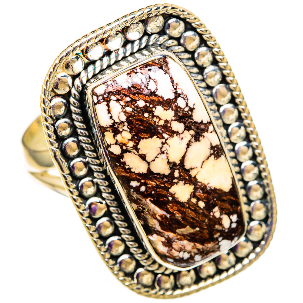 Wild Horse Jasper Rings handcrafted by Ana Silver Co - RING105787 - Photo 2
