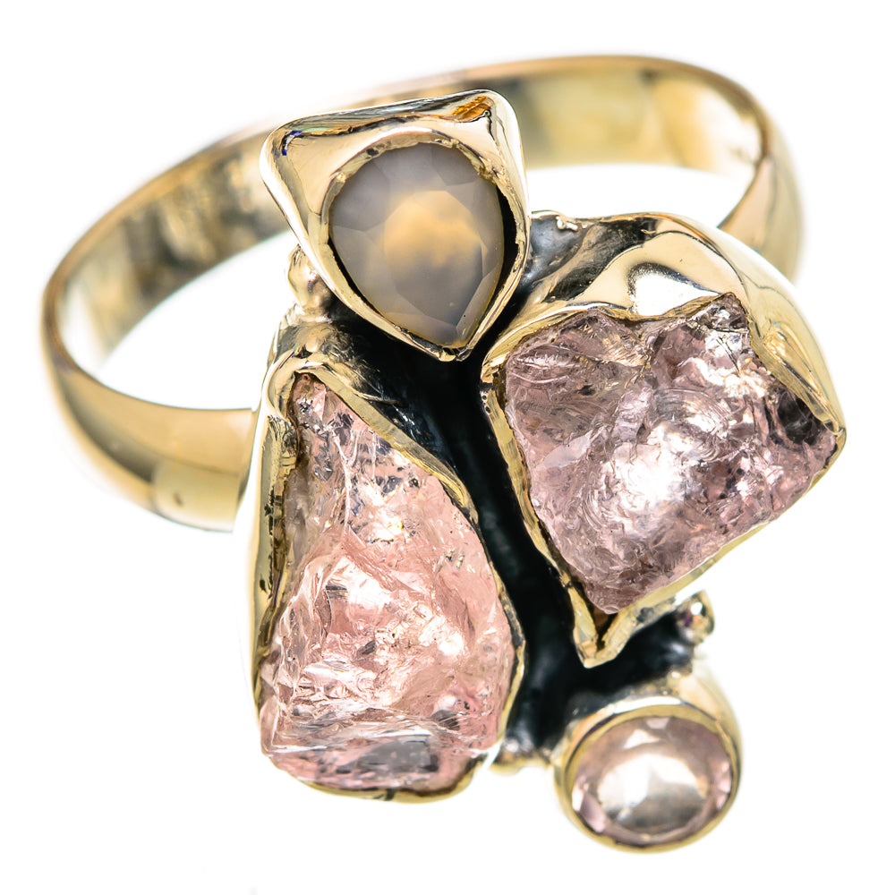 Rose Quartz Rings handcrafted by Ana Silver Co - RING105789 - Photo 2
