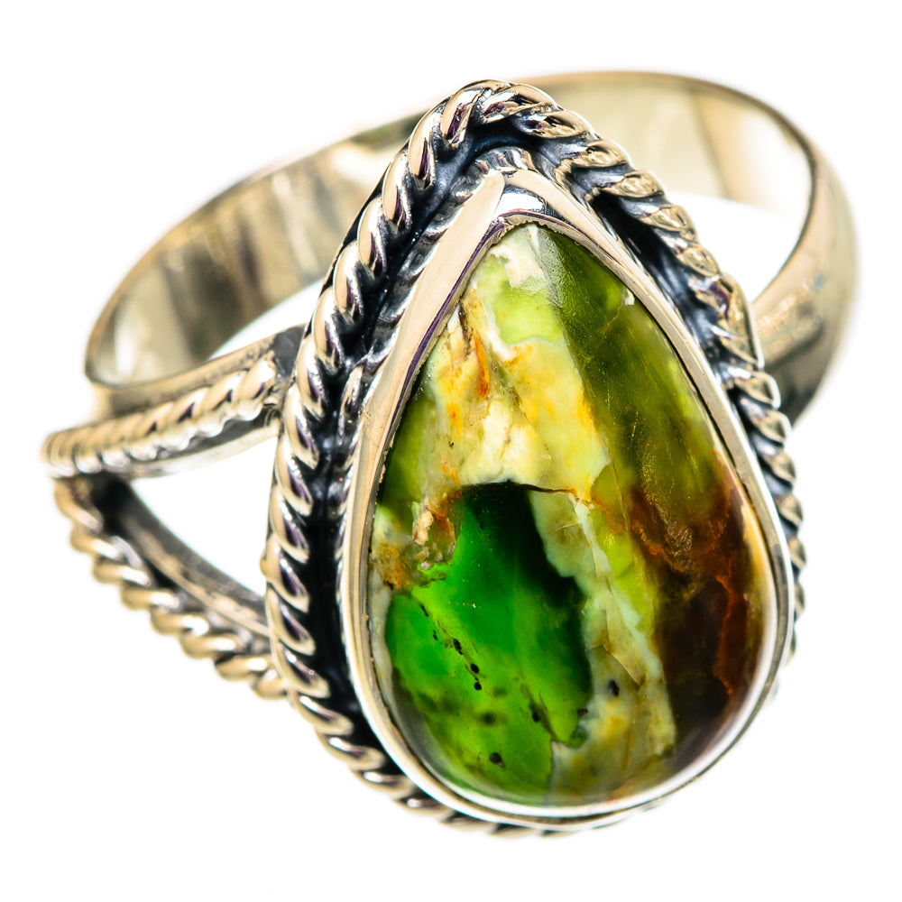 Rainforest Opal Rings handcrafted by Ana Silver Co - RING105812 - Photo 2