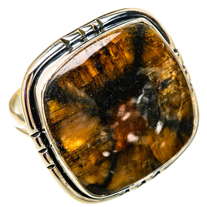 Chiastolite Rings handcrafted by Ana Silver Co - RING105818 - Photo 2