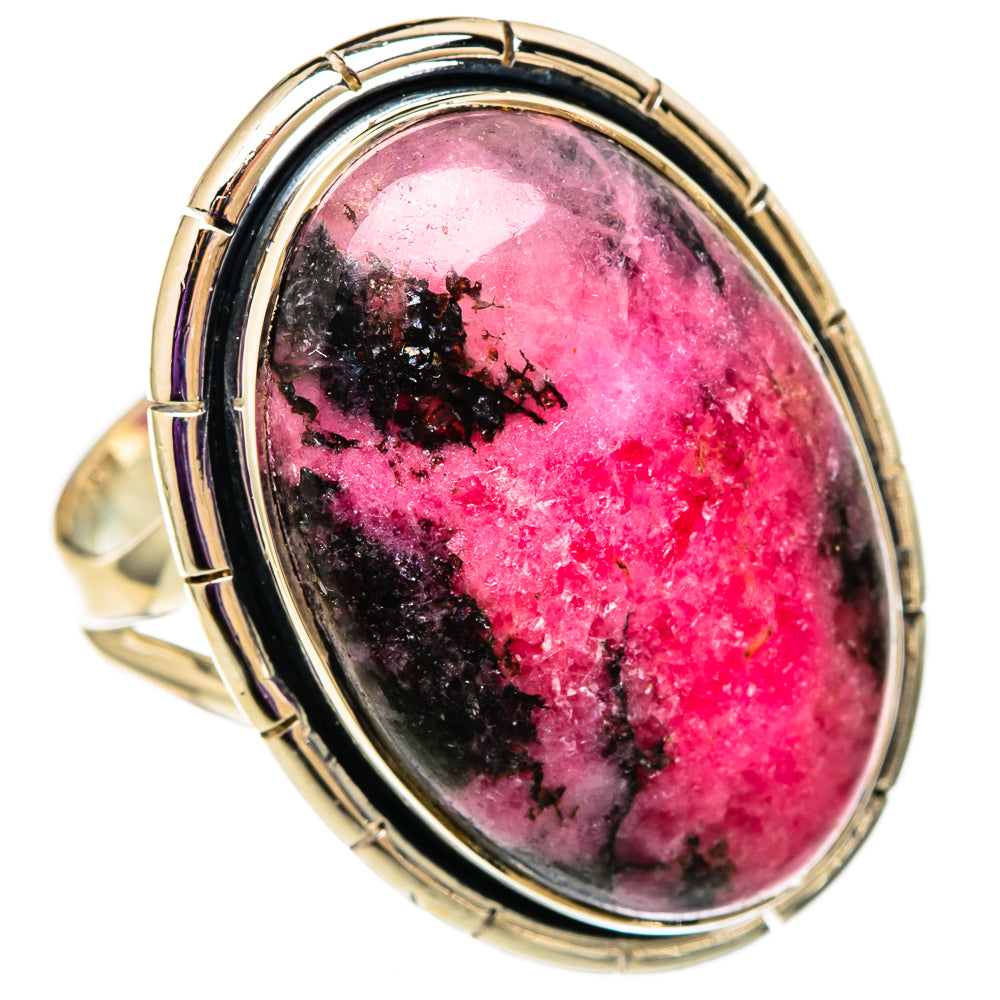 Rhodonite Rings handcrafted by Ana Silver Co - RING105821 - Photo 2