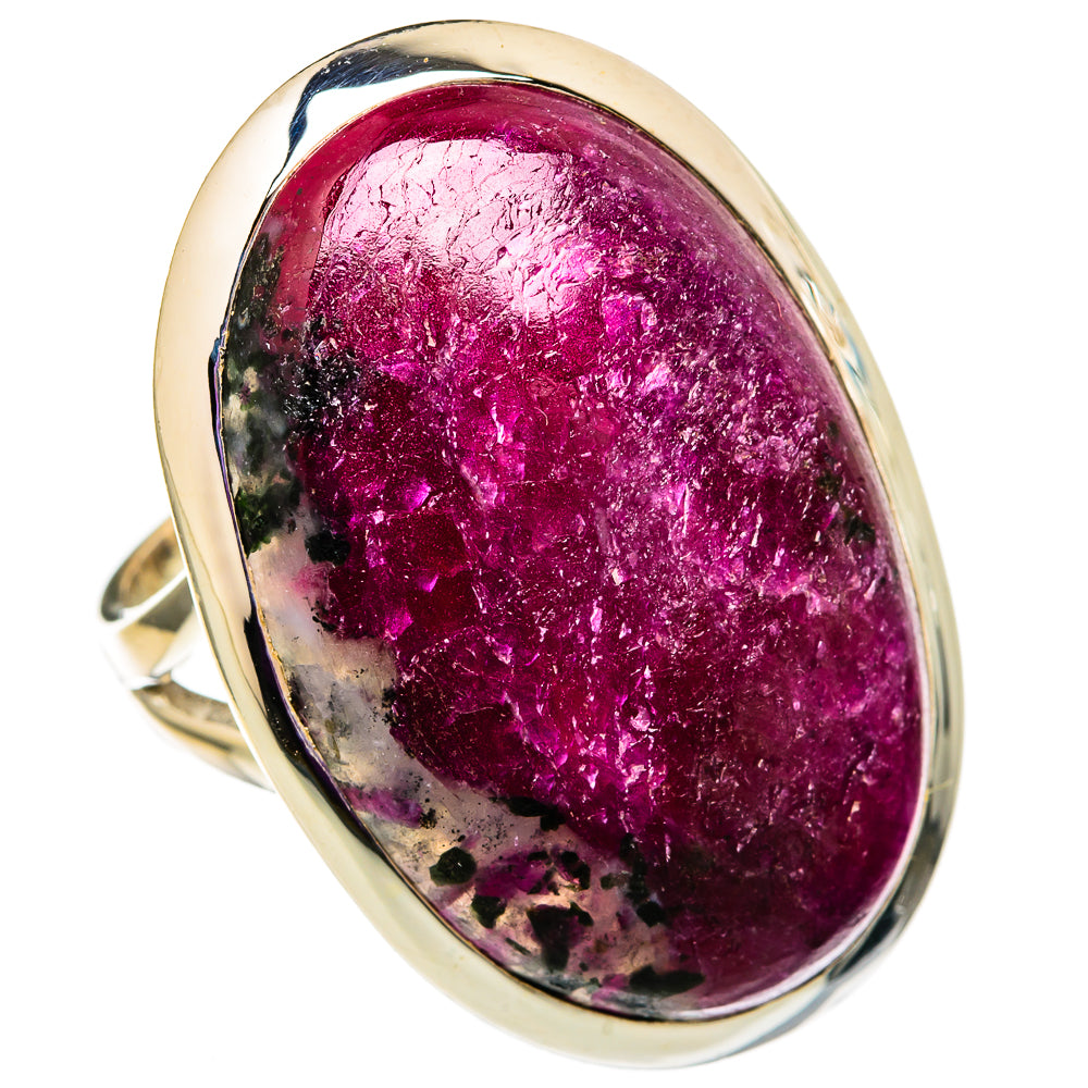 Ruby Fuchsite Rings handcrafted by Ana Silver Co - RING105823 - Photo 2