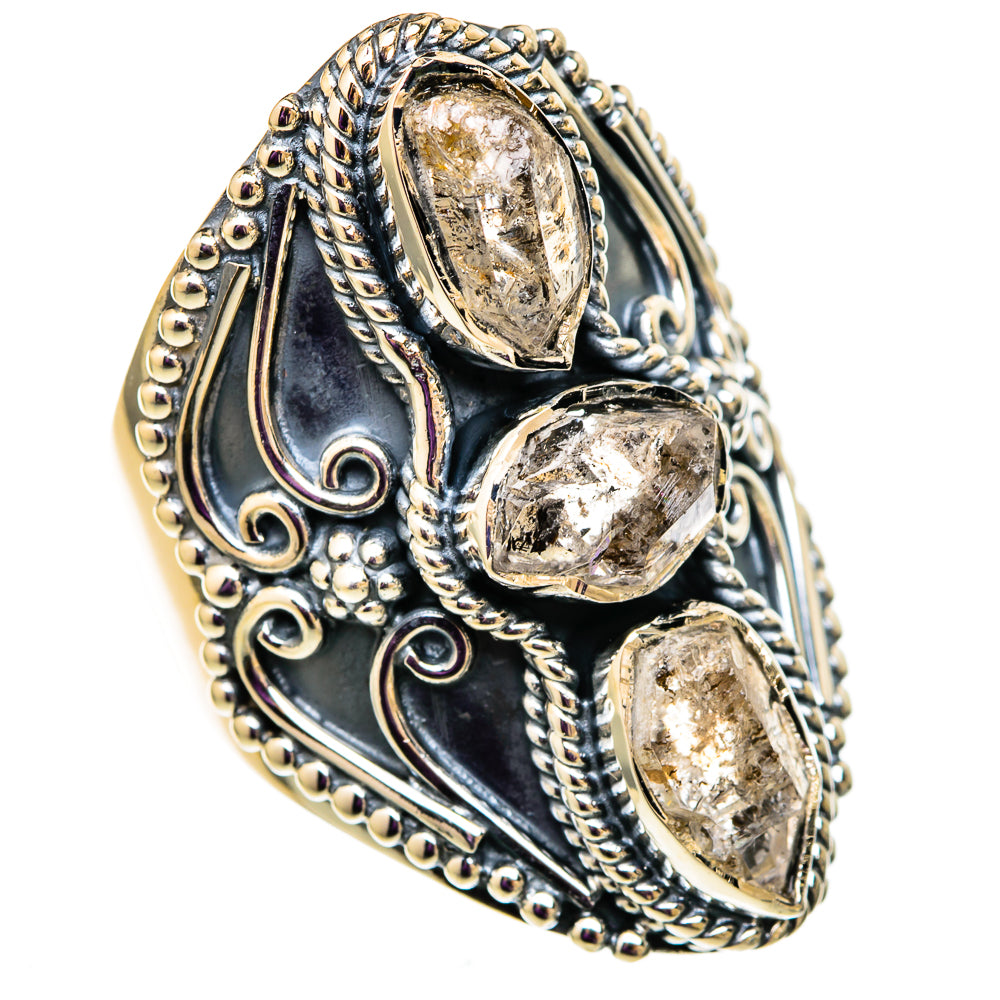 Herkimer Diamond Rings handcrafted by Ana Silver Co - RING105839 - Photo 2