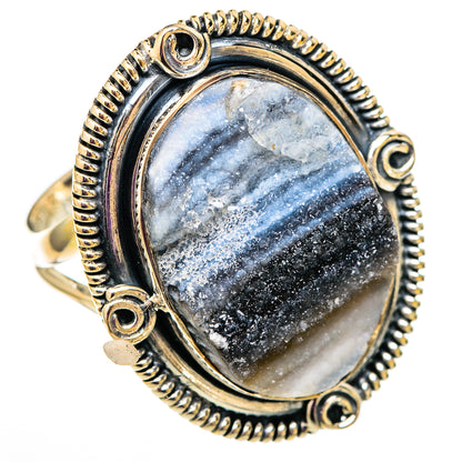 Desert Druzy Rings handcrafted by Ana Silver Co - RING105845 - Photo 2