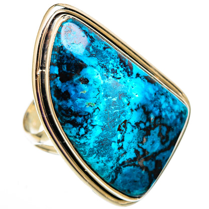Shattuckite Rings handcrafted by Ana Silver Co - RING105851 - Photo 2