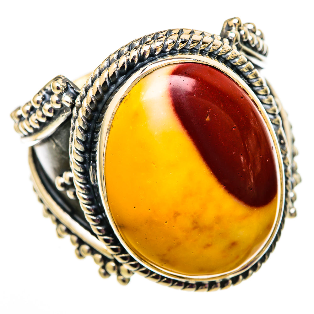 Mookaite Rings handcrafted by Ana Silver Co - RING105865 - Photo 2