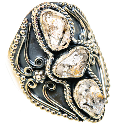 Herkimer Diamond Rings handcrafted by Ana Silver Co - RING105882 - Photo 2