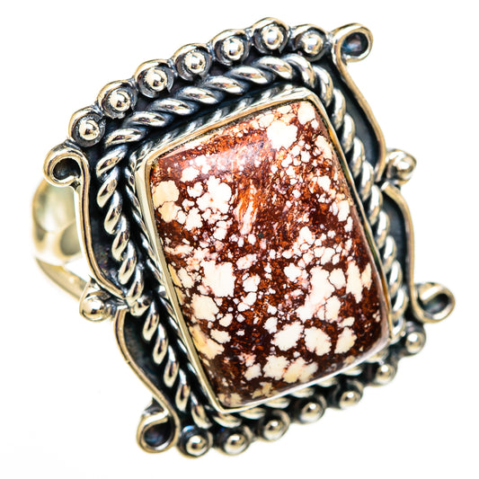 Wild Horse Jasper Rings handcrafted by Ana Silver Co - RING105907 - Photo 2