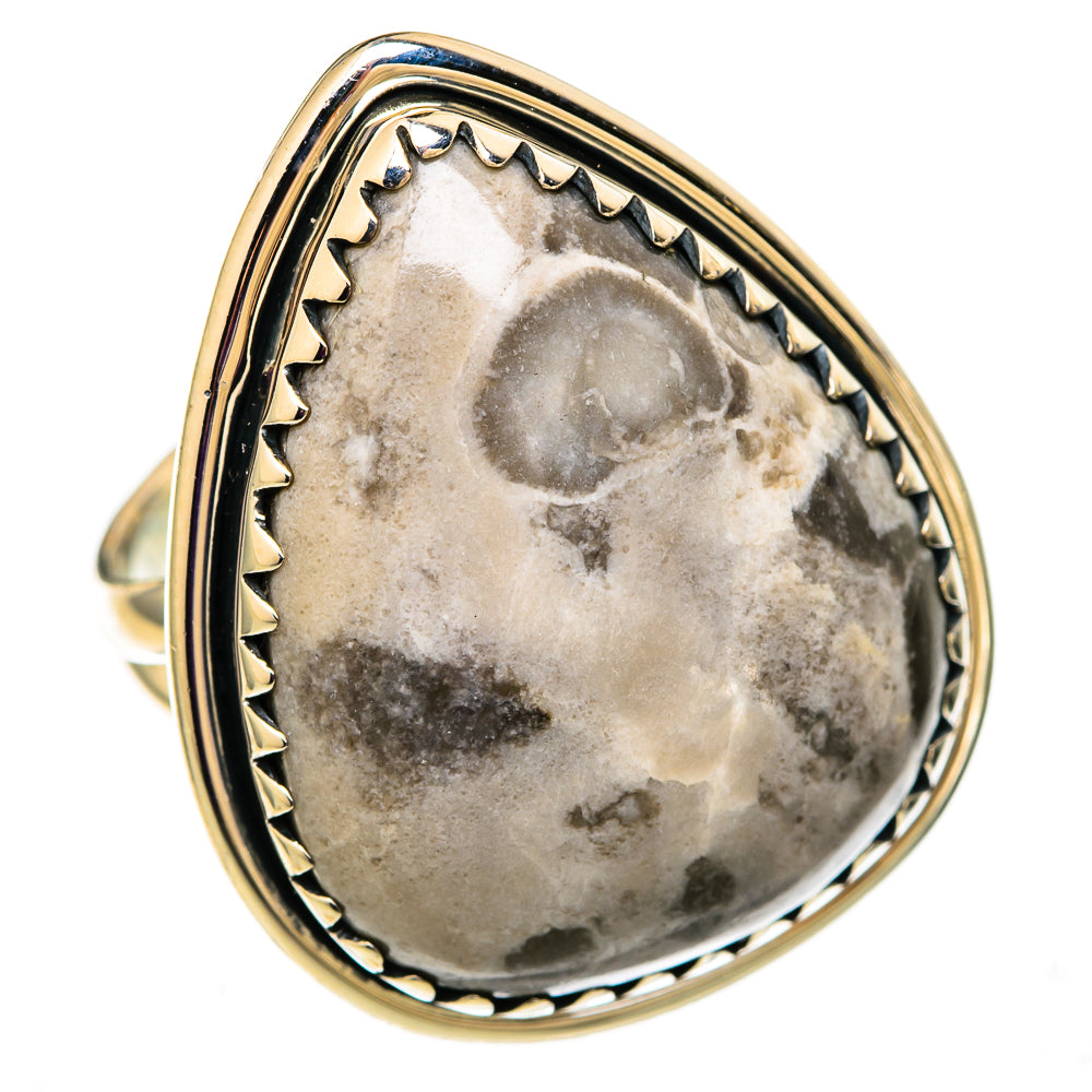Pinolith Jasper Rings handcrafted by Ana Silver Co - RING105926 - Photo 2