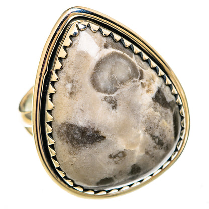 Pinolith Jasper Rings handcrafted by Ana Silver Co - RING105926 - Photo 2