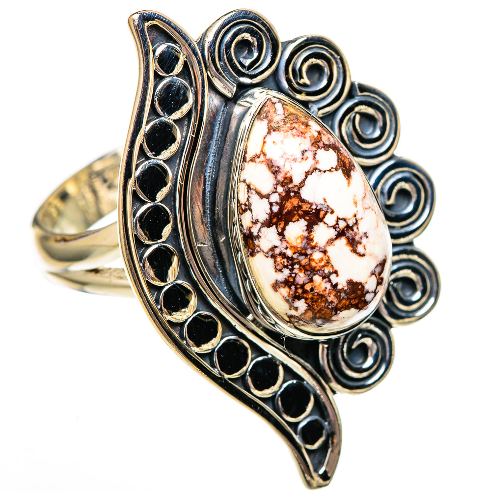 Wild Horse Jasper Rings handcrafted by Ana Silver Co - RING105939 - Photo 2