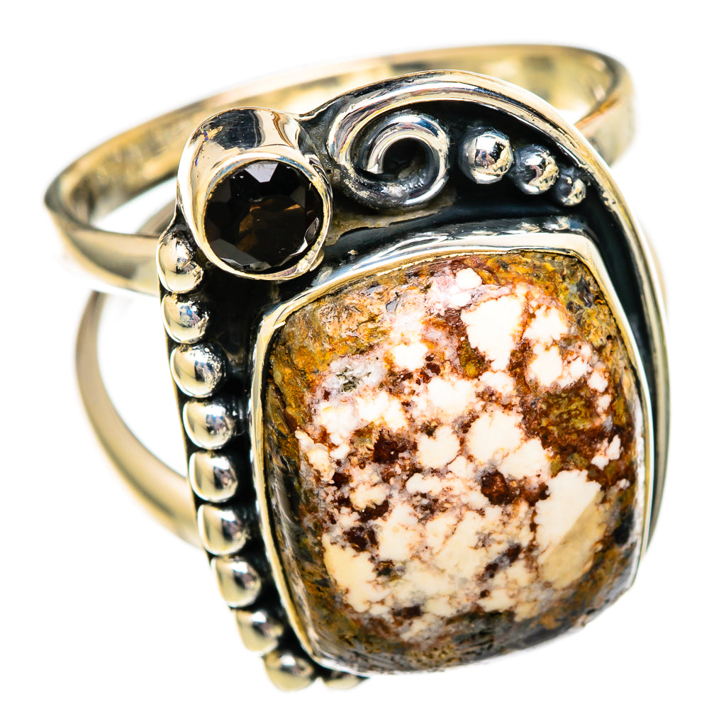 Wild Horse Jasper Rings handcrafted by Ana Silver Co - RING105942 - Photo 2