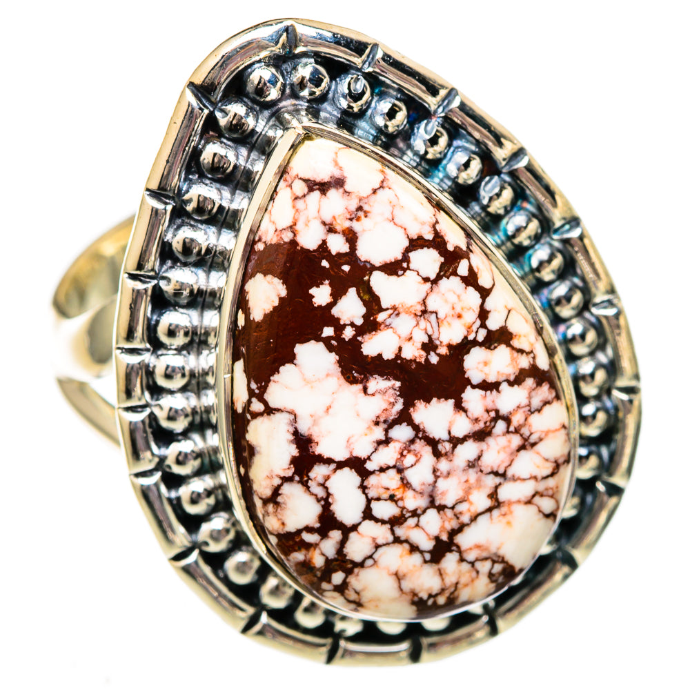 Wild Horse Jasper Rings handcrafted by Ana Silver Co - RING105944 - Photo 2