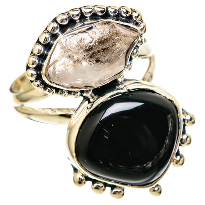 Black Onyx Rings handcrafted by Ana Silver Co - RING105956 - Photo 2
