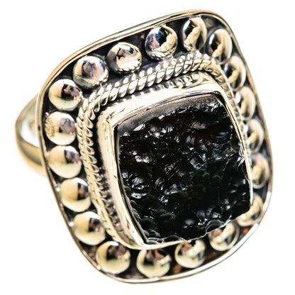 Tektite Rings handcrafted by Ana Silver Co - RING105958 - Photo 2