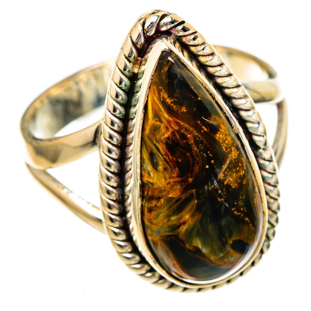 Pietersite Rings handcrafted by Ana Silver Co - RING105982 - Photo 2