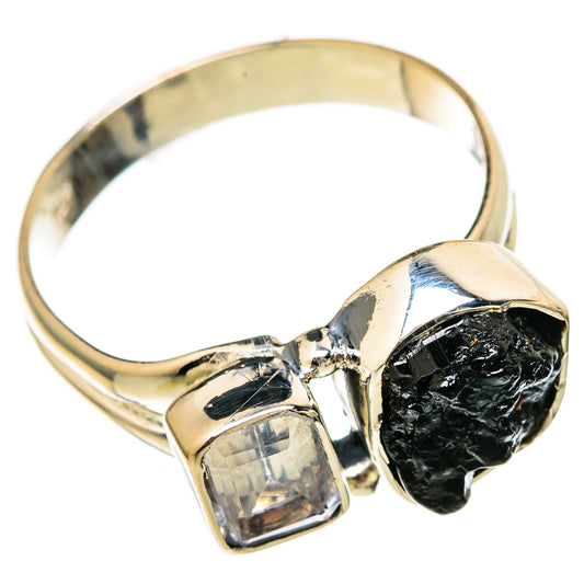 Tektite Rings handcrafted by Ana Silver Co - RING105998 - Photo 2