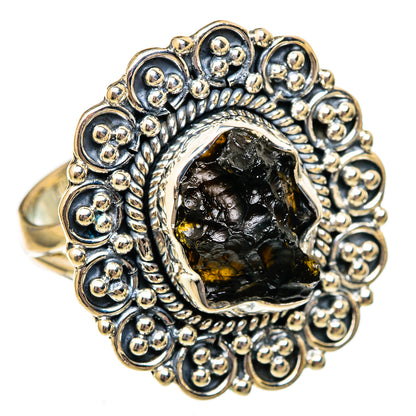 Tektite Rings handcrafted by Ana Silver Co - RING105999 - Photo 2