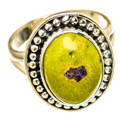 Atlantisite Rings handcrafted by Ana Silver Co - RING106005 - Photo 2