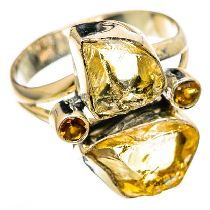 Citrine Rings handcrafted by Ana Silver Co - RING106025 - Photo 2